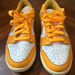 Yellow Nike Dunk Low